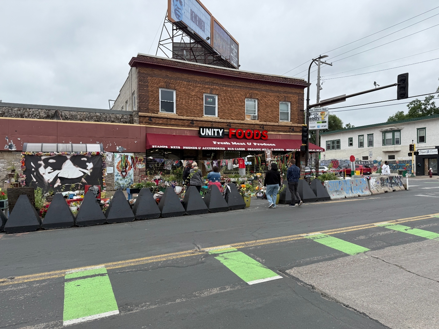 George Floyd Square mural