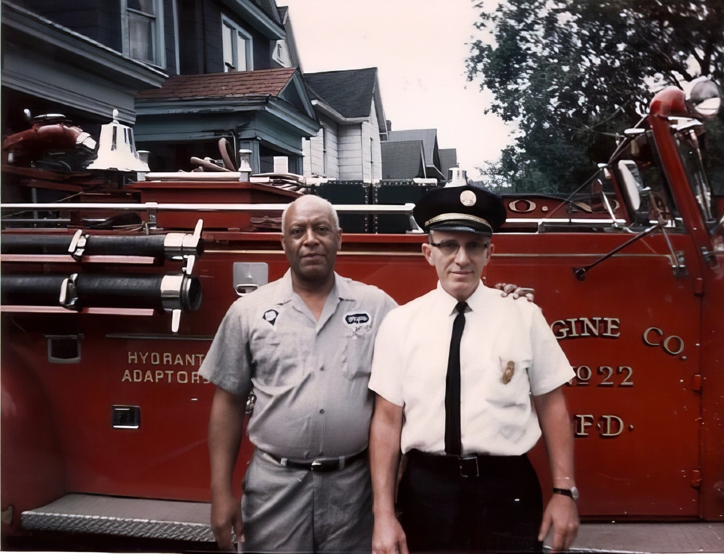William M.S. Myers at Engine Co. 22