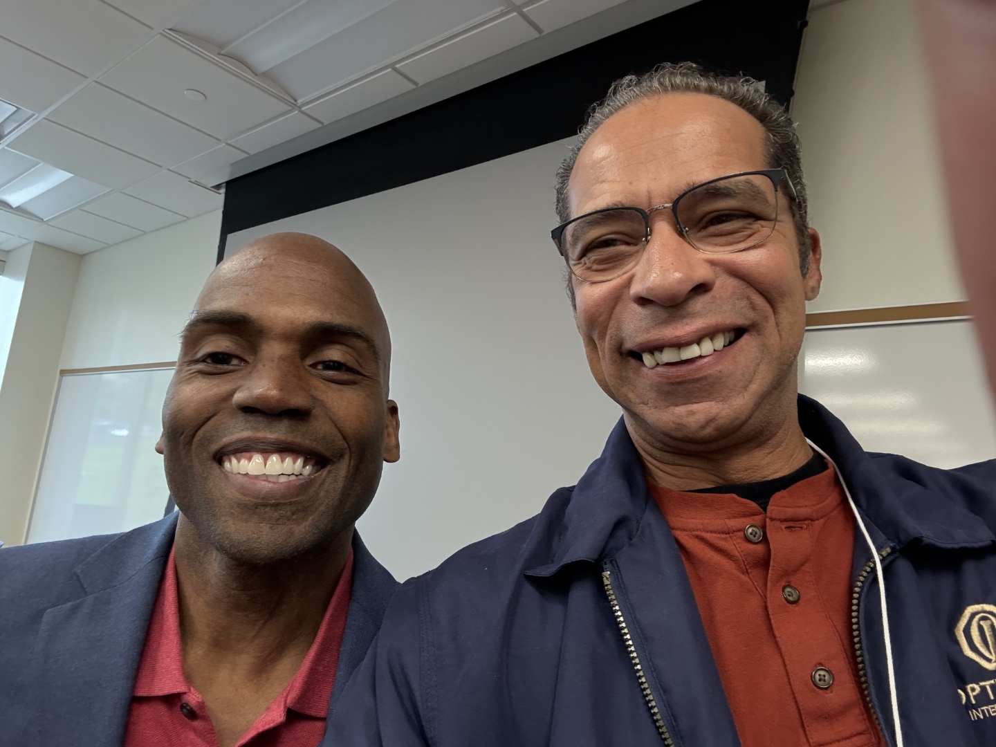 Bill with Dr. Yohuru Williams